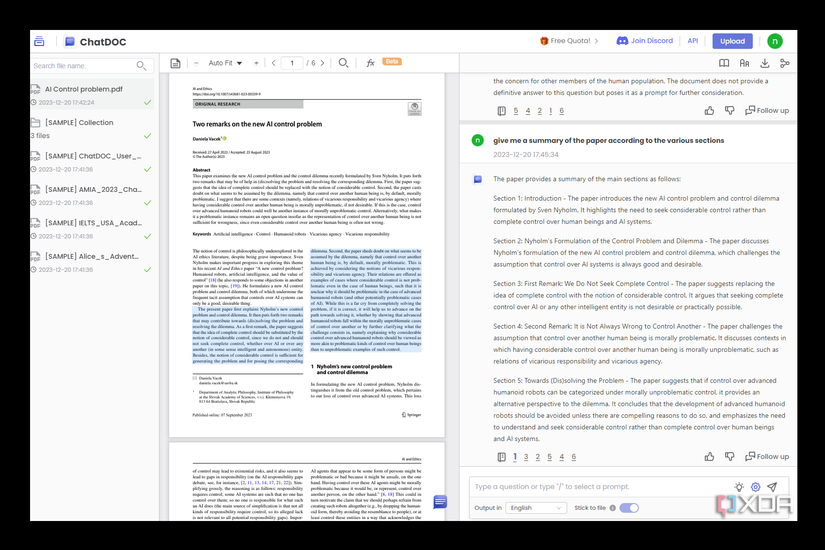 5 AI tools to chat with large PDF files