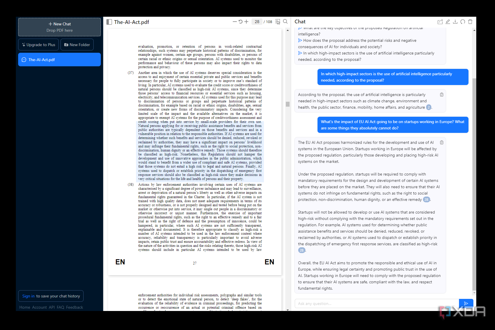 5 AI tools to chat with large PDF files