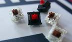 The Cherry MX2A brown and silent red switches