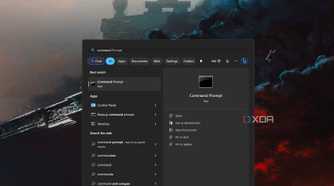 Windows 11 Start Menu screenshot that shows searching for the Control Panel