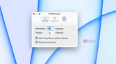 The number of saved clippings in CopyClip.