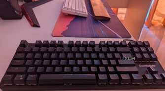 Cosmic Byte CB-GK-18 keyboard on a desk