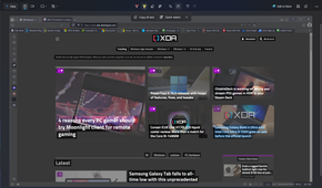 Screenshot of the Snipping Tool with the text recognition tool enabled and some text selected