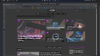 Screenshot of the Snipping Tool with the text recognition tool enabled and some text selected