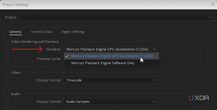 How to enable GPU acceleration in Adobe Premiere Pro