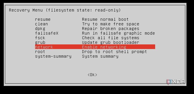 How to boot Ubuntu into recovery mode