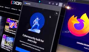 The NordVPN add-on for Firefox shows the main login screen on Mac