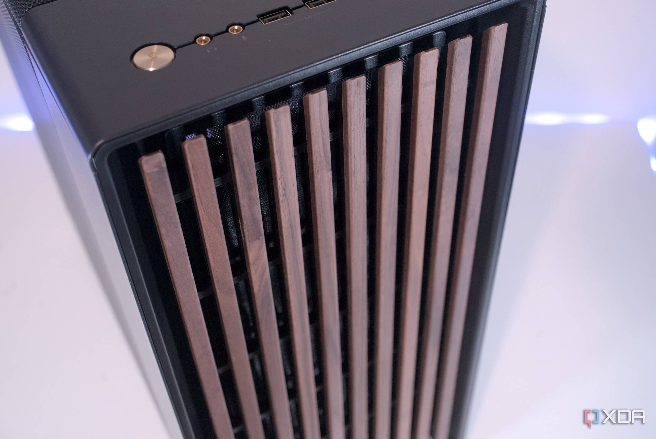 Fractal Design North's usage of wood