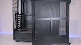 Rear of the Fractal Design North side panel