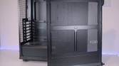 Rear of the Fractal Design North side panel