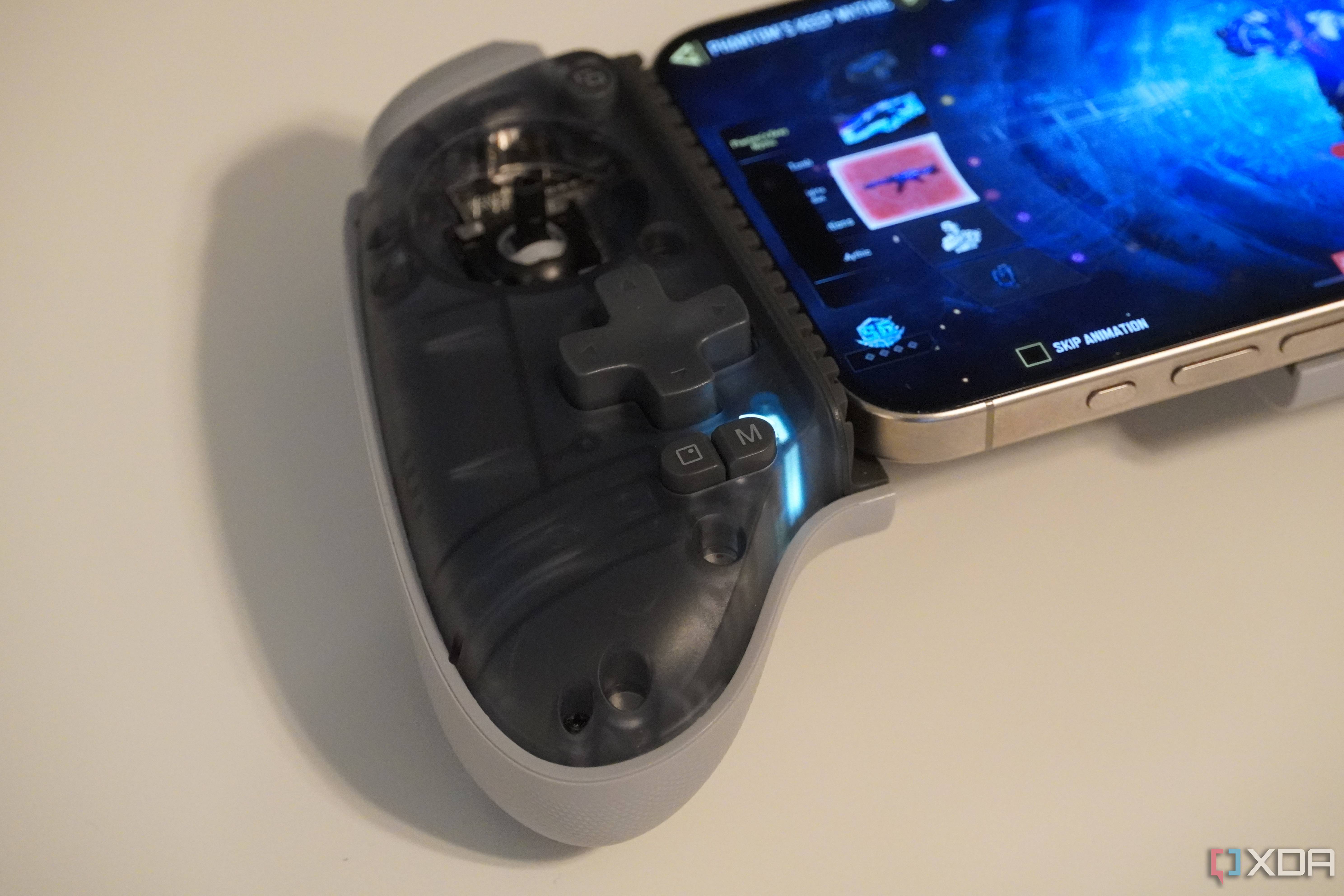 The joystick and front panel removed from the G8 Galileo.