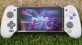 The Fortnite splash screen on a G8 Galileo controller.