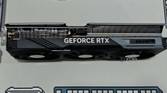An image showing the side profile of the Gigabyte GeForce RTX 4070 Ti Gaming OC GPU.