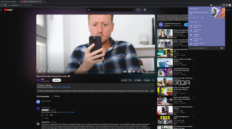 Screenshot of a YouTube video in Google Chrome with the Cast menu open