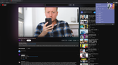 Screenshot of a YouTube video in Google Chrome with the Cast menu open