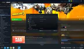 A screenshot showing how to add the Heroic Games launcher to the Steam Library on a Steam Deck