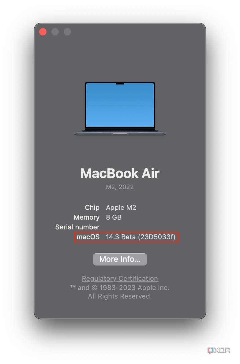 How to check what macOS version you're running