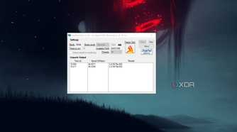 A screenshot of Intel Burn Test running on a system