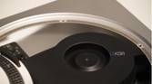 The internals of the Mac Mini, showing empty space.