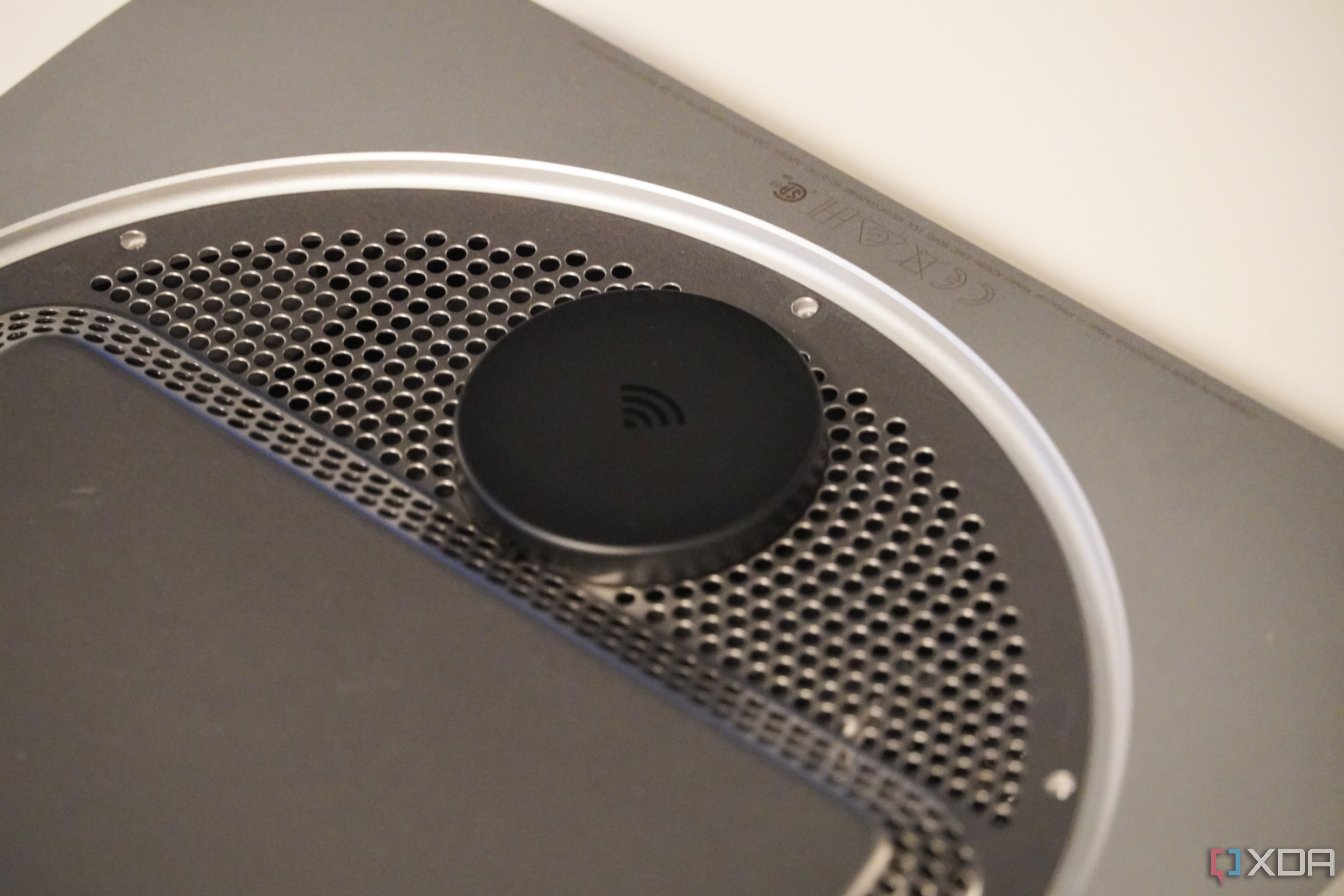 The antennas on the Mac Mini. 