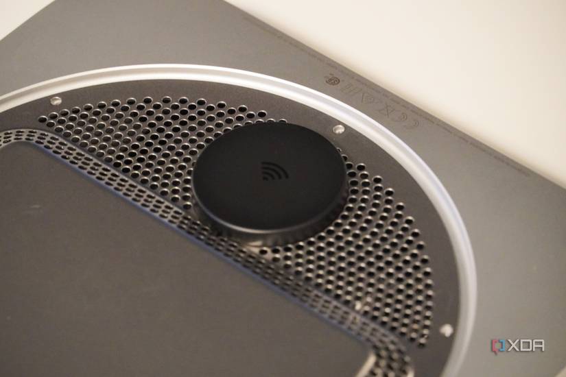 The antennas on the Mac Mini. 