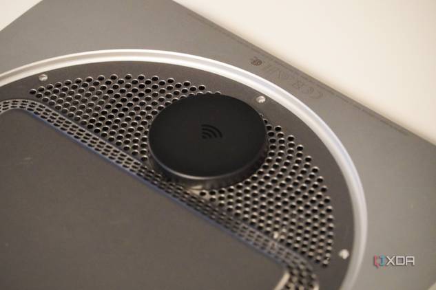 The antennas on the Mac Mini.