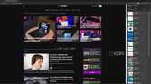 Screenshot of Microsoft Edge displaying the XDA homepage with the sidebar showing the user's collections