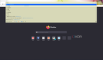 Screenshot of the Mozilla Firefox homepage with URL search results open