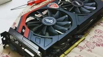 MSI Nvidia GeForce GTX 760 graphics card
