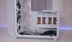 Behind the NZXT H6 Flow RGB's motherboard tray