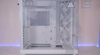 Side view of the NZXT H6 Flow RGB