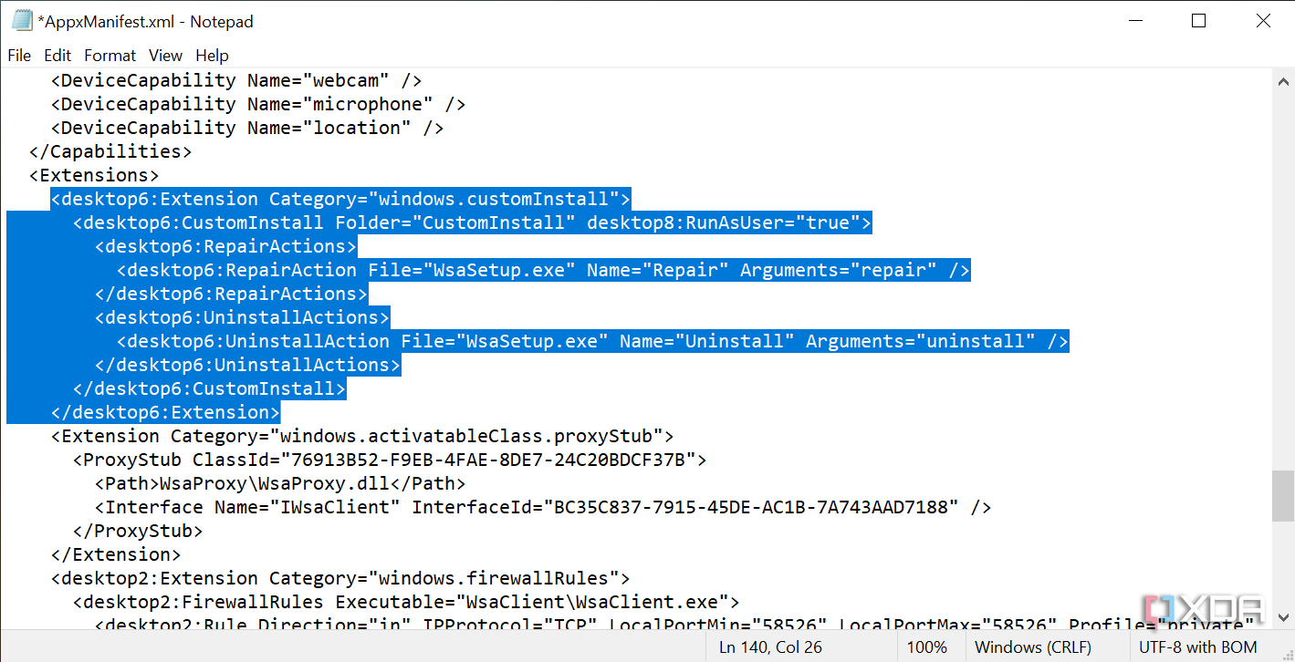How to port Windows Subsystem for Android to Windows 10