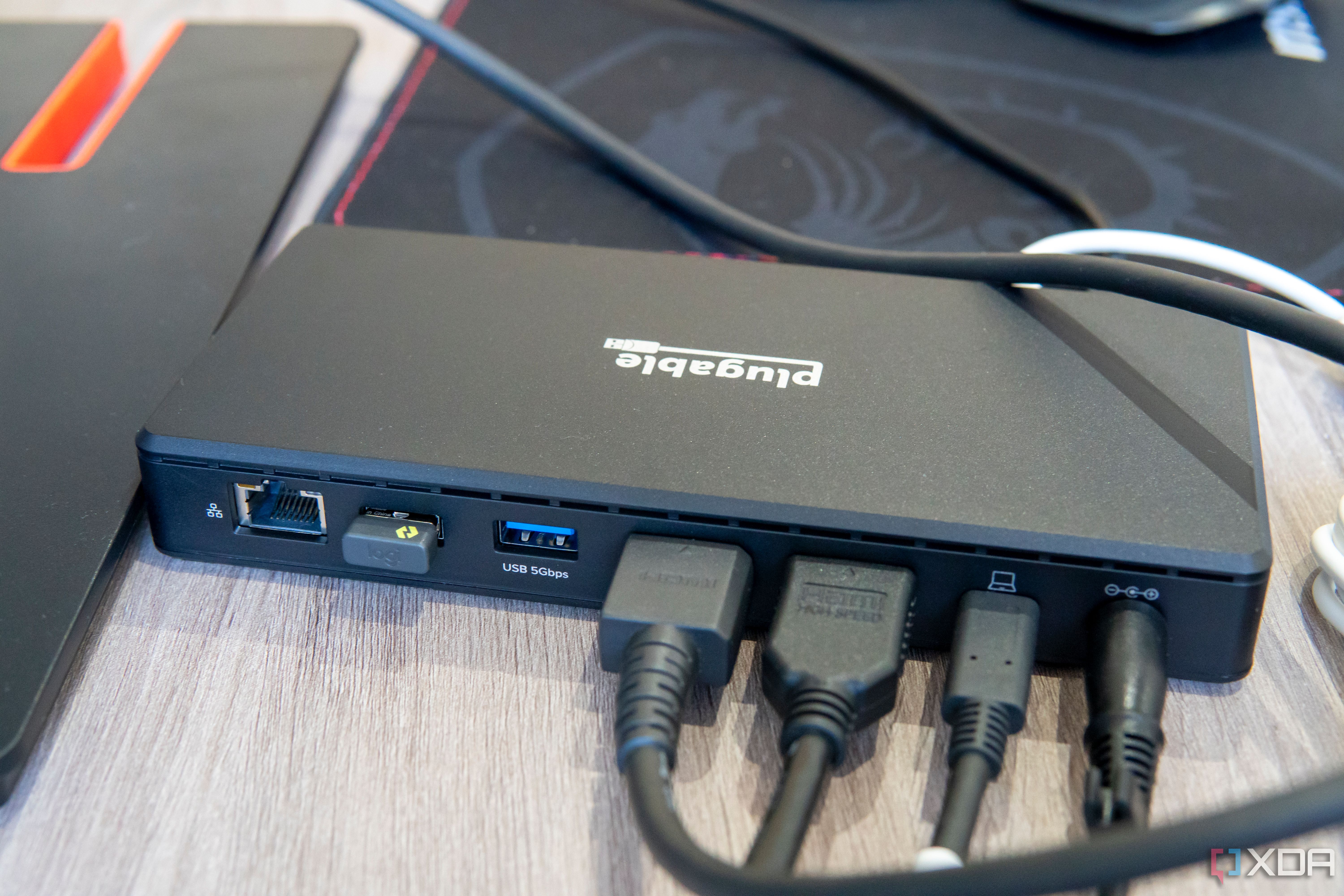 A laptop docking station is the best upgrade I made to my home office