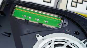 An image showing a PS5 m.2 slot without any cover.