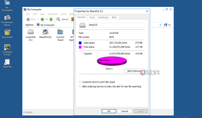 ReactOS booting from a Btrfs-formatted volume