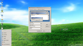 ReactOS desktop with the Classic theme