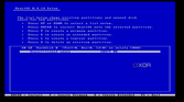 ReactOS Setup partitioning