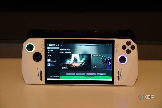 Xbox PC Game Pass on the ROG Ally.