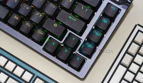 An image showing the exploded 75% layout of the ROG Azoth keyboard.