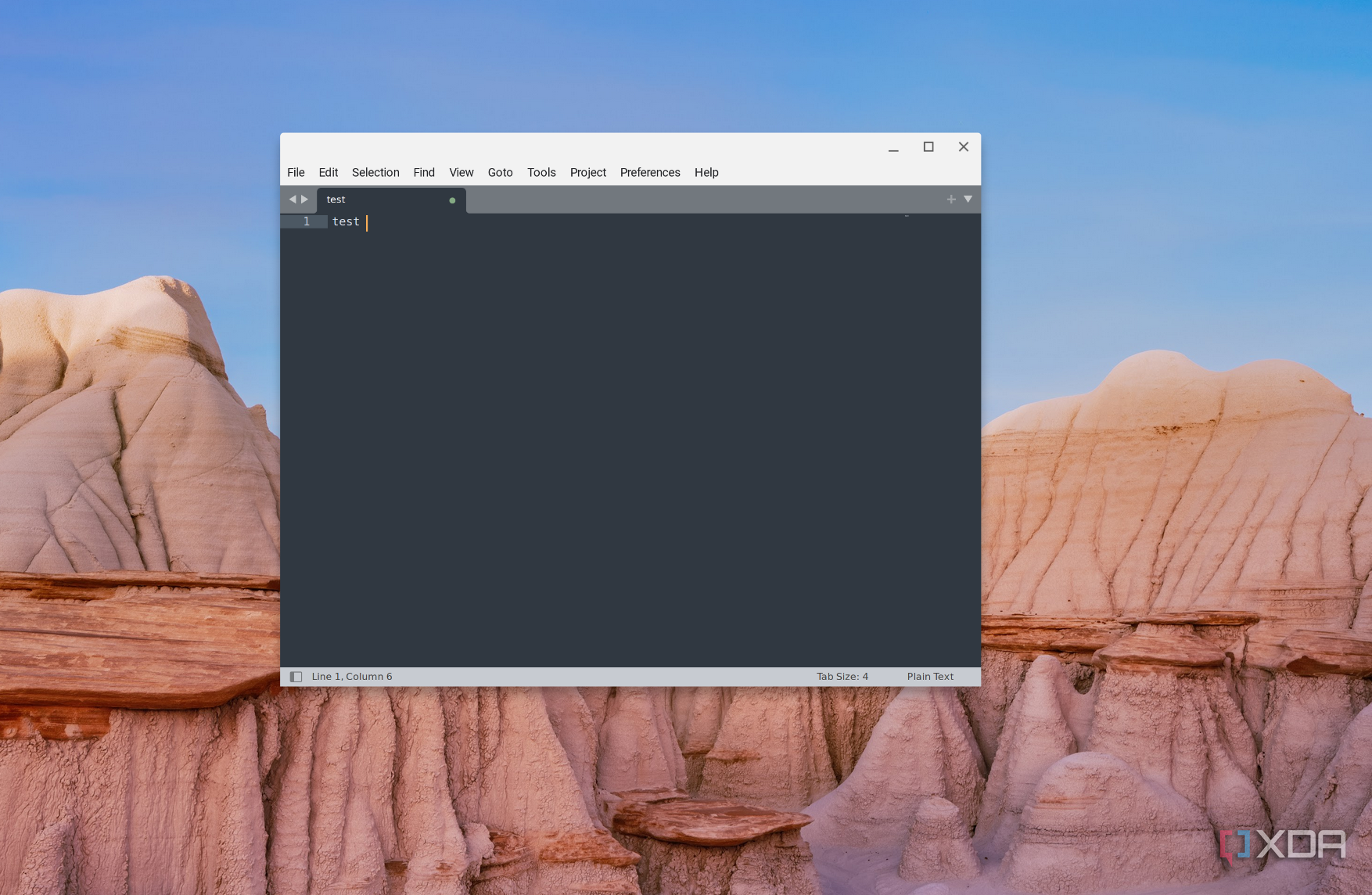 A screenshot of the main Subline Text Editor page with no text and just a blank document