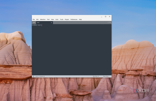 A screenshot of the main Subline Text Editor page with no text and just a blank document