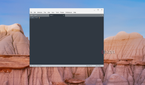 A screenshot of the Subline text editor running on ChromeOS showing multiple tabs open in the app with empty sample text
