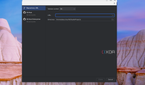 A screenshot of loading a repository from GitHub on the Android Studio app running on ChromeOS
