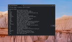 A screenshot of Git running on ChromeOS showing the main porcelain commands that can be used with Git on ChromeOS