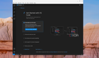 A screenshot of the get started page for Visual Studio Code on ChromeOS showing to personalize the experience