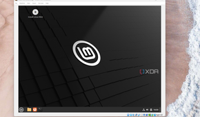 A screenshot of the main Linux Mint desktop showing the Install Linux Mint option