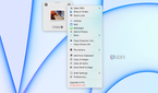 The sharing page for a Dropover shelf.