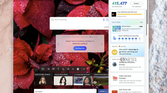 A screenshot of the Microsoft Rewards flyout menu in Bing showing points earned and some activities