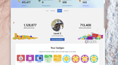 A screenshot of the main Microsoft Rewards dashboard showing a points balance