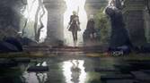 A screenshot of a desktop with a wallpaper from Wallpaper Engine